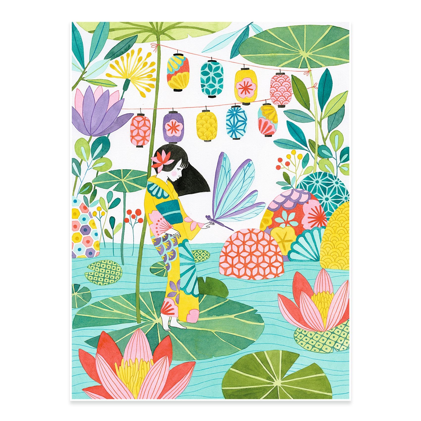 Poster Da Colorare - Japan