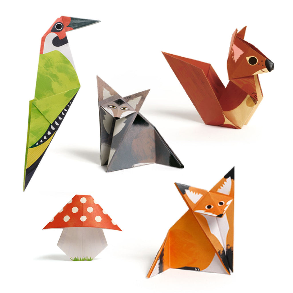 Origami - Passeggiata Nella Foresta - Djeco - immagine 5