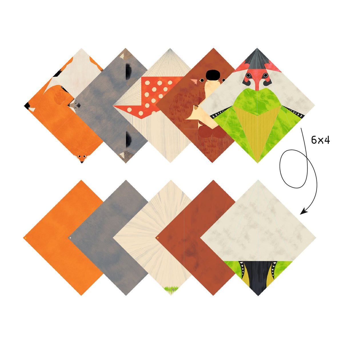 Origami - Passeggiata Nella Foresta - Djeco - immagine 4