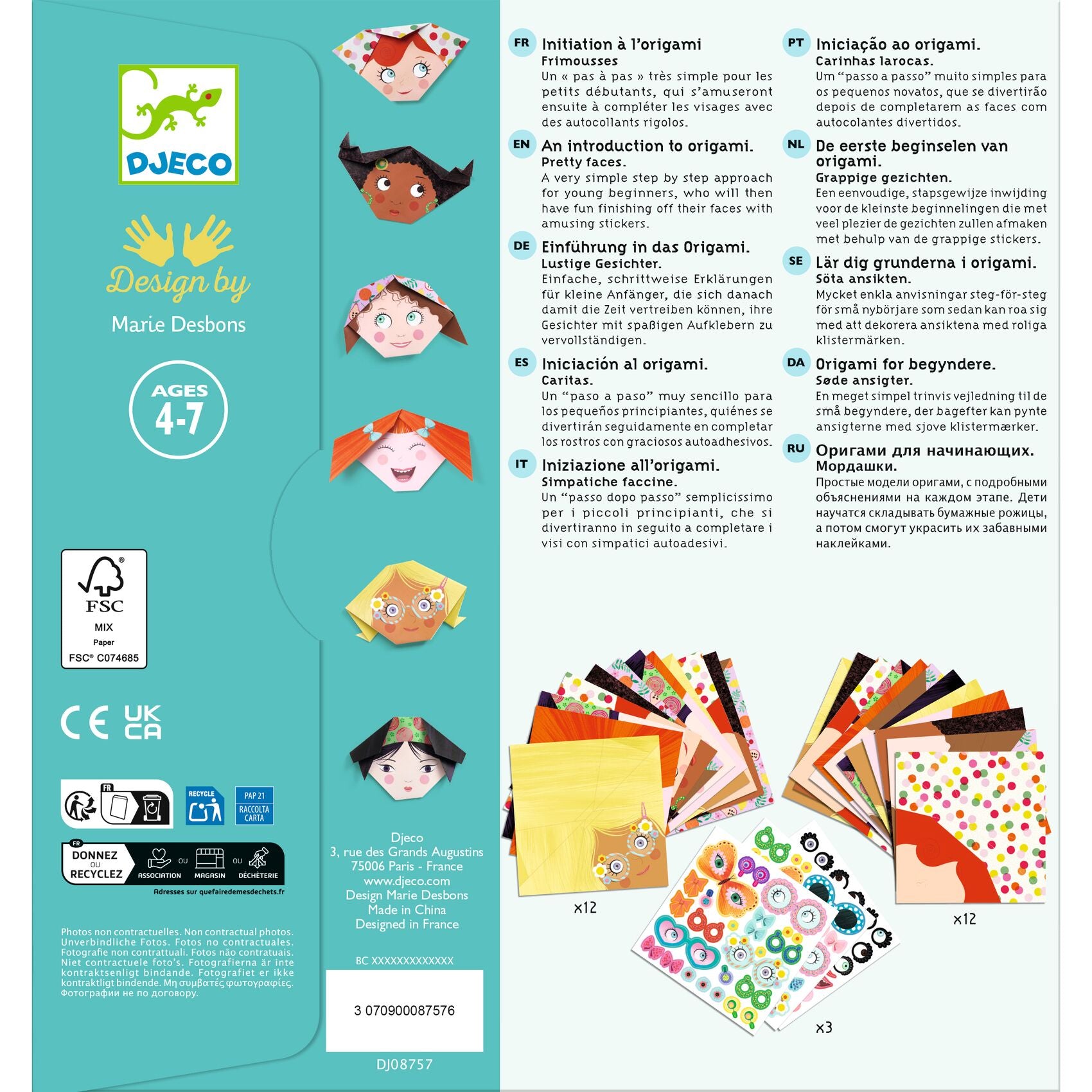 Origami - Faccine