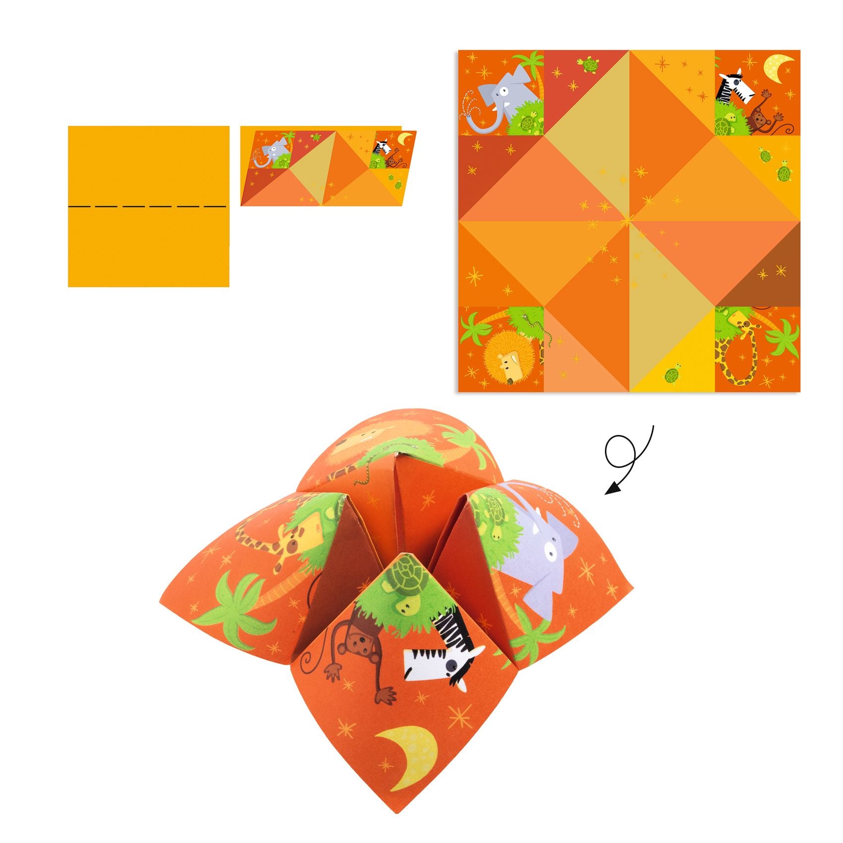 Origami - Sale Pepe Verde