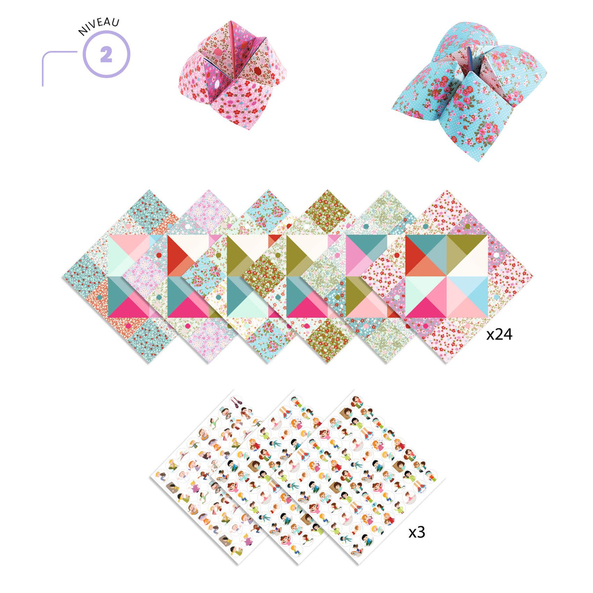 Origami - Sale Pepe Rosa - Djeco - immagine 5