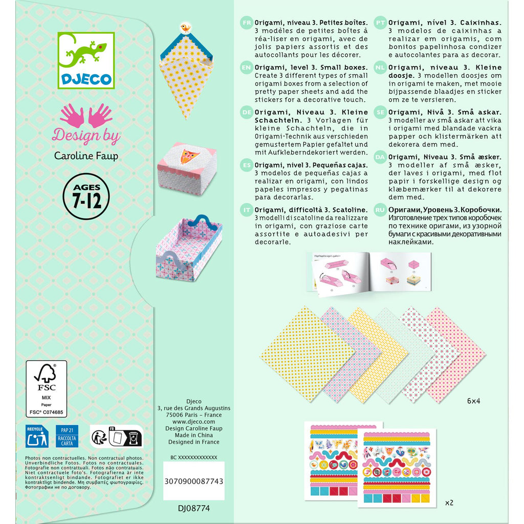 Origami - Piccole Scatoline