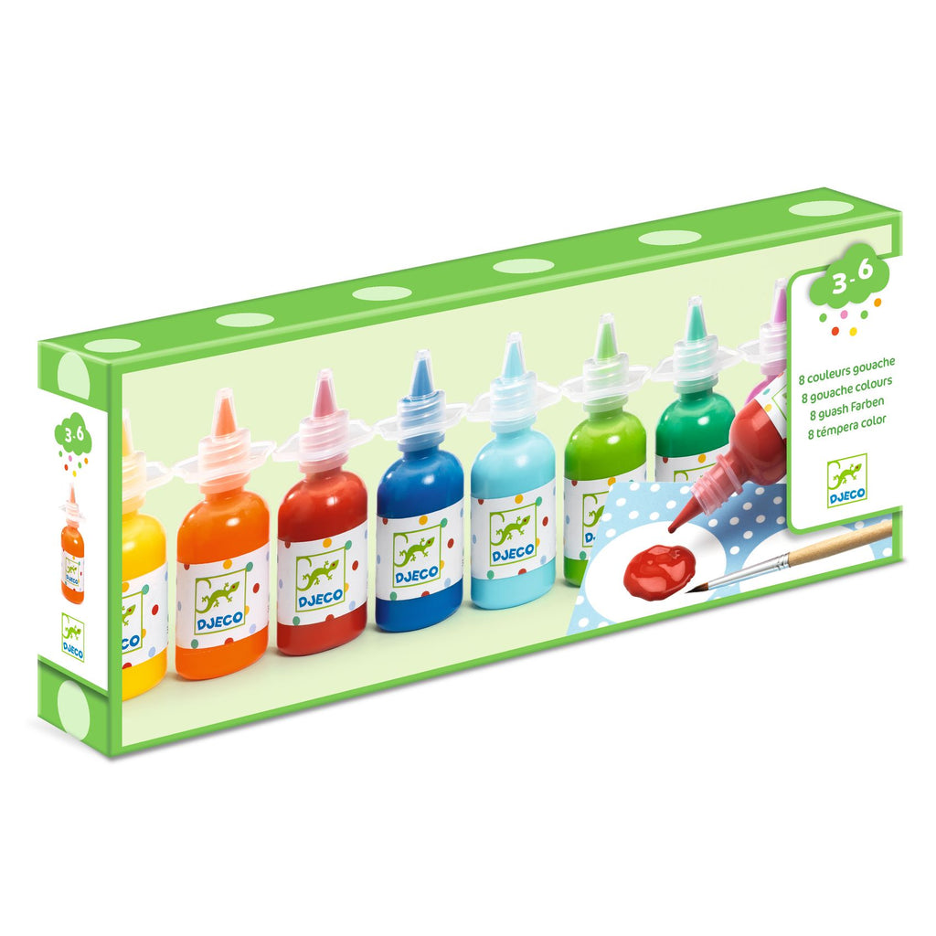 8 Colori A Tempera