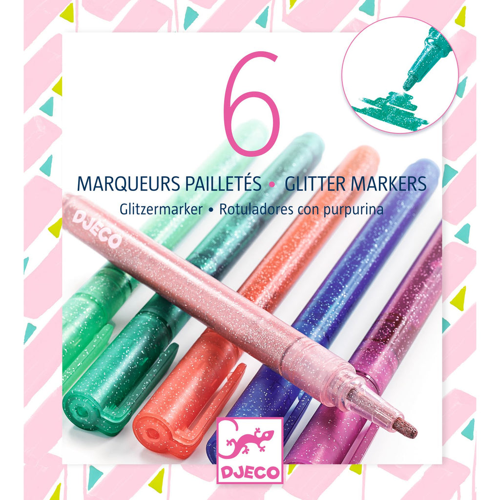 6 Pennarelli Glitterati - Sweet