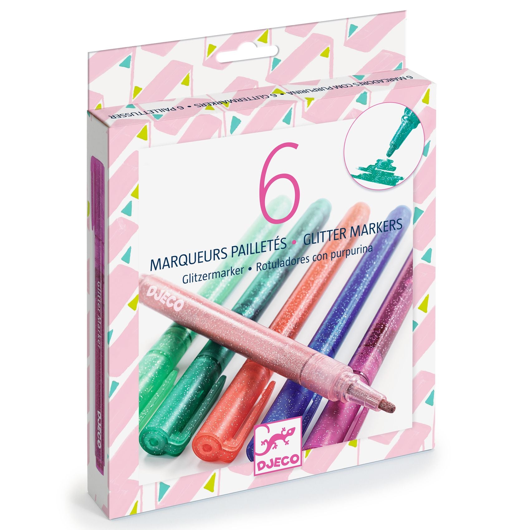 6 Pennarelli Glitterati - Sweet