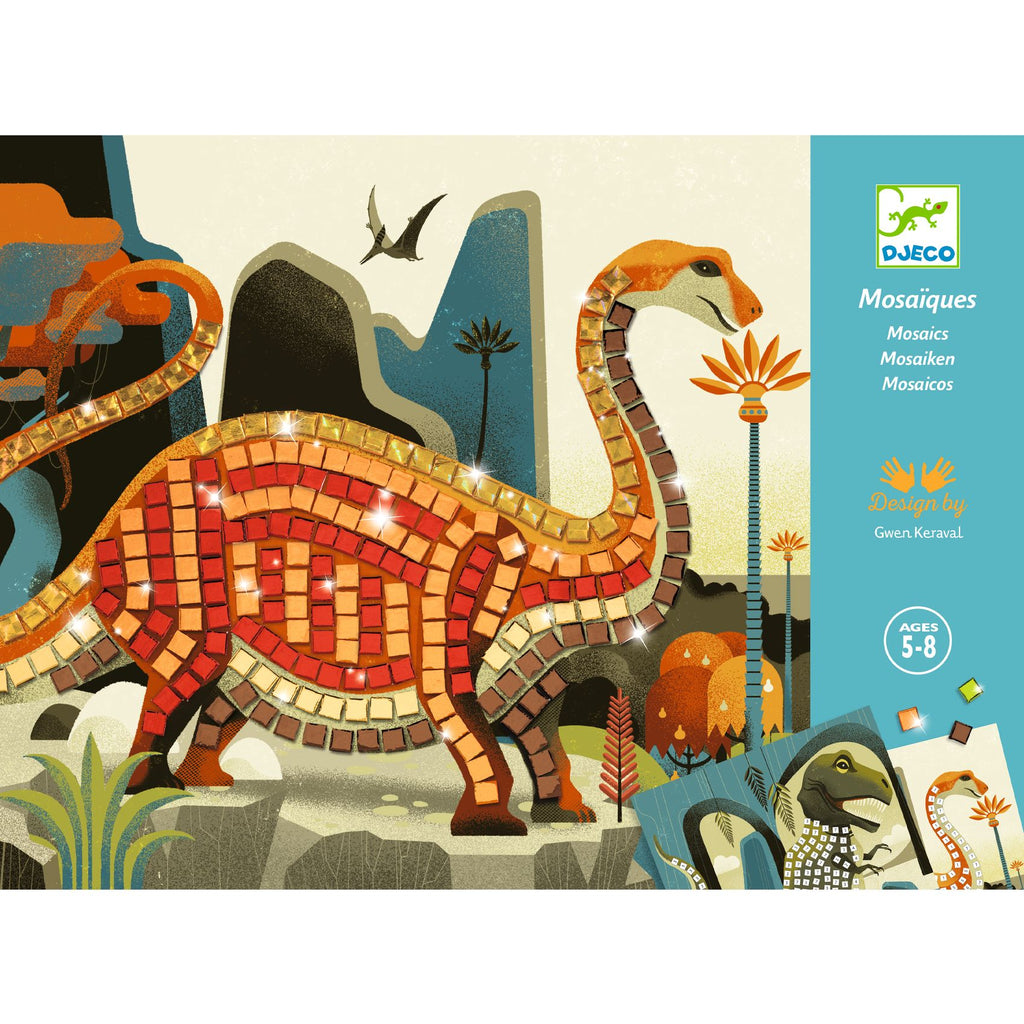 Kit Mosaico Adesivo - Dinosauri