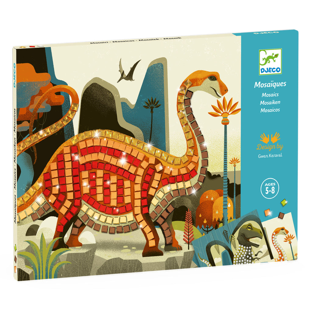 Kit Mosaico Adesivo - Dinosauri