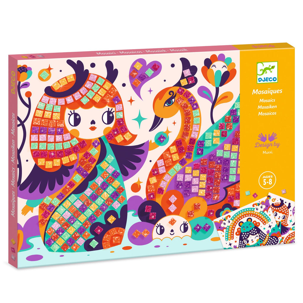Kit Mosaico Adesivo - Kokeshi