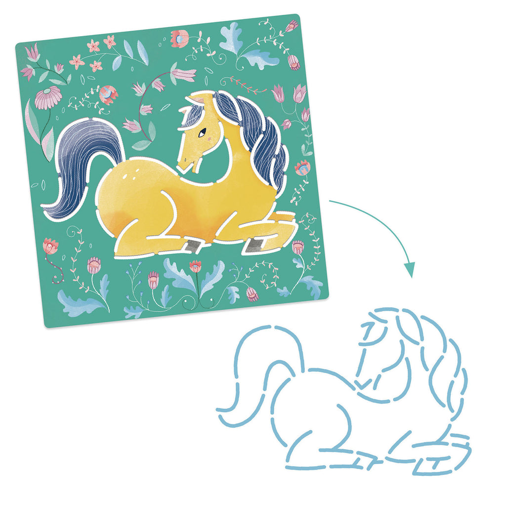Set Di Stencil - Cavalli
