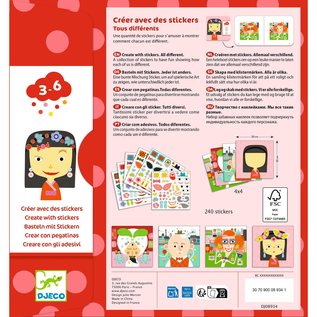 Stickers - Tutti Diversi