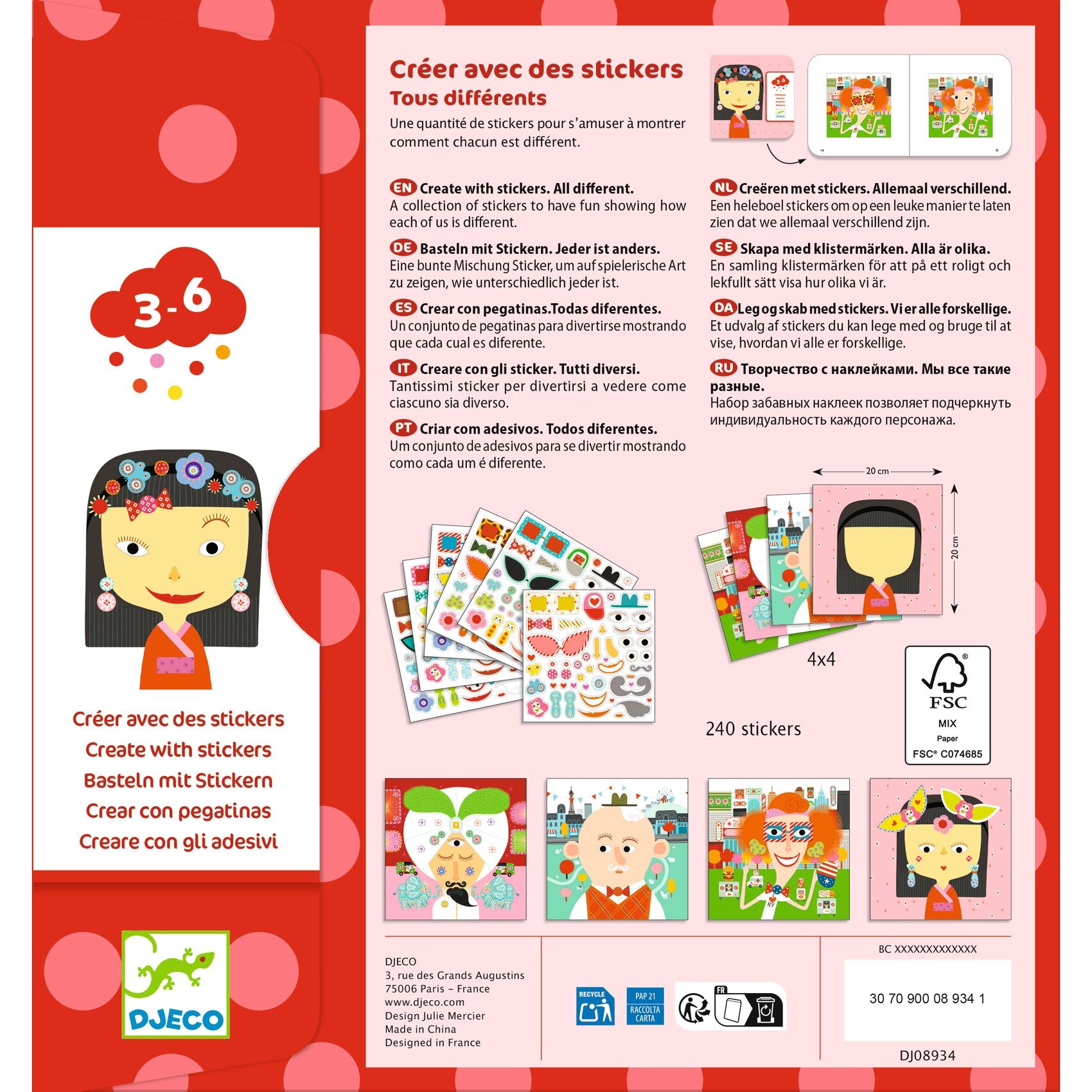 Stickers - Tutti Diversi