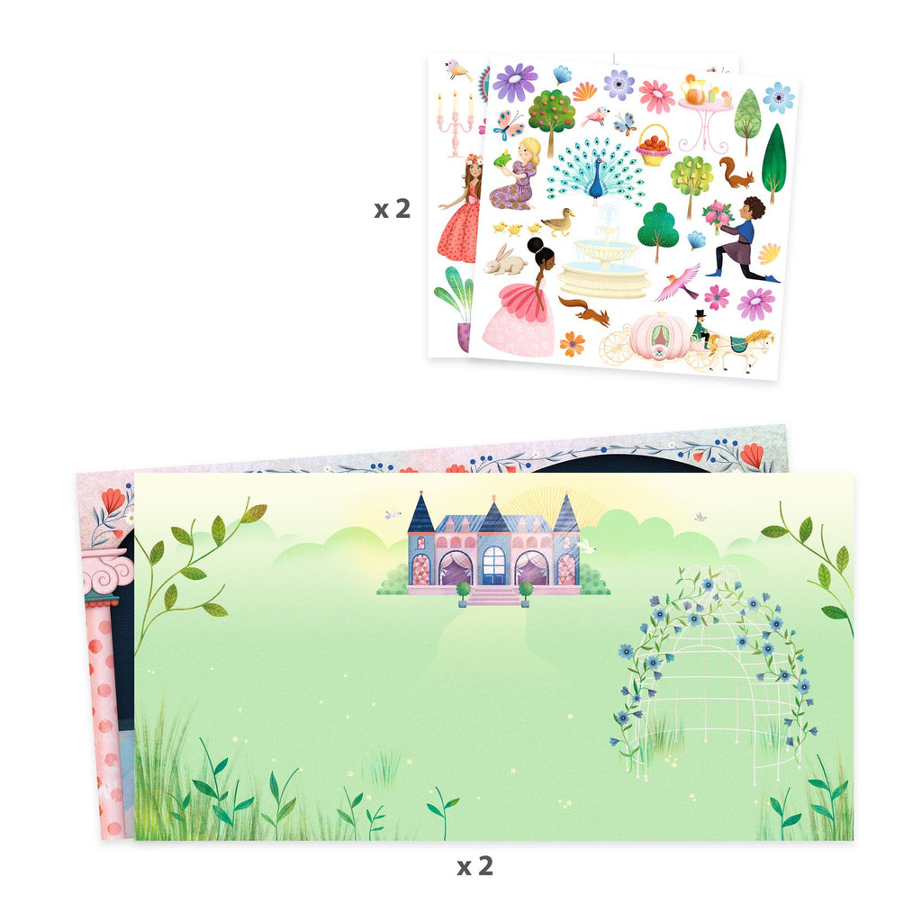 Stickers Riposizionabili - La Vita al Castello