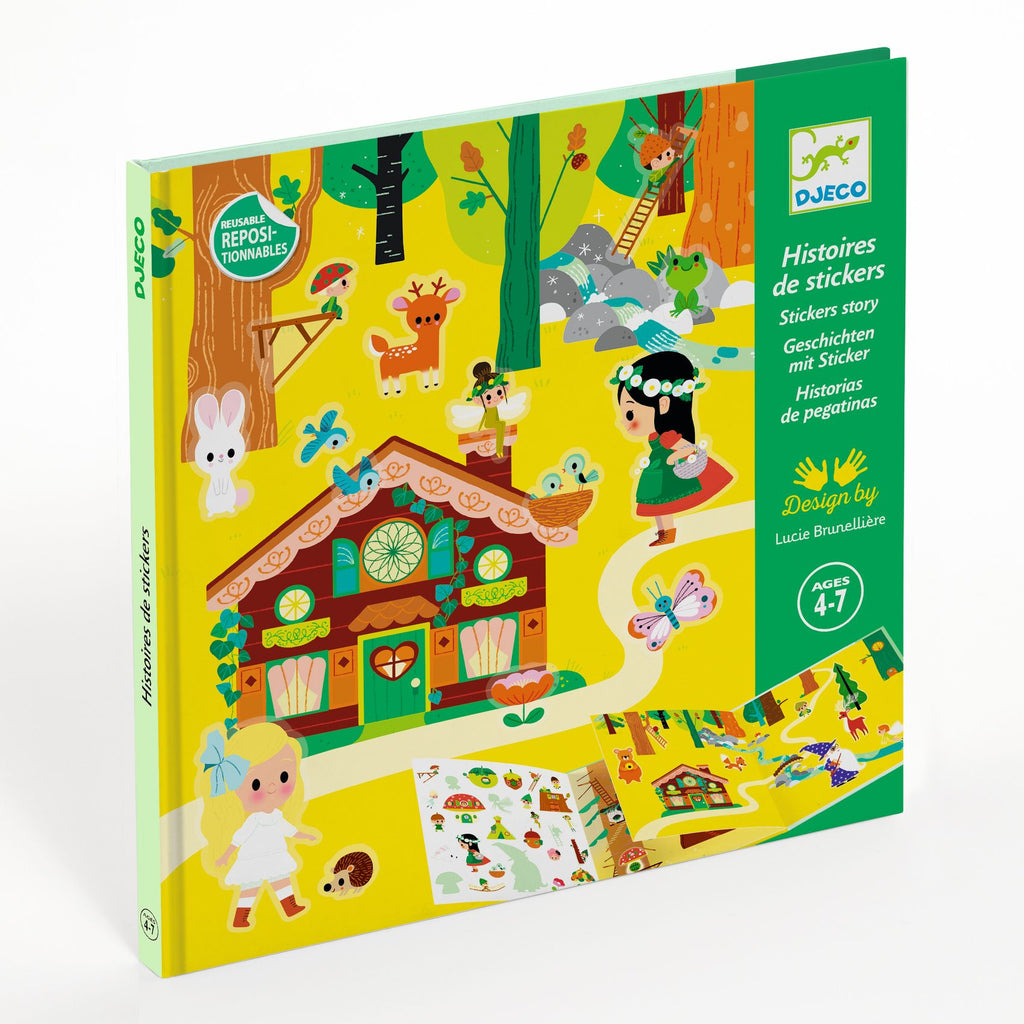 Stickers Riposizionabili - La Foresta Magica