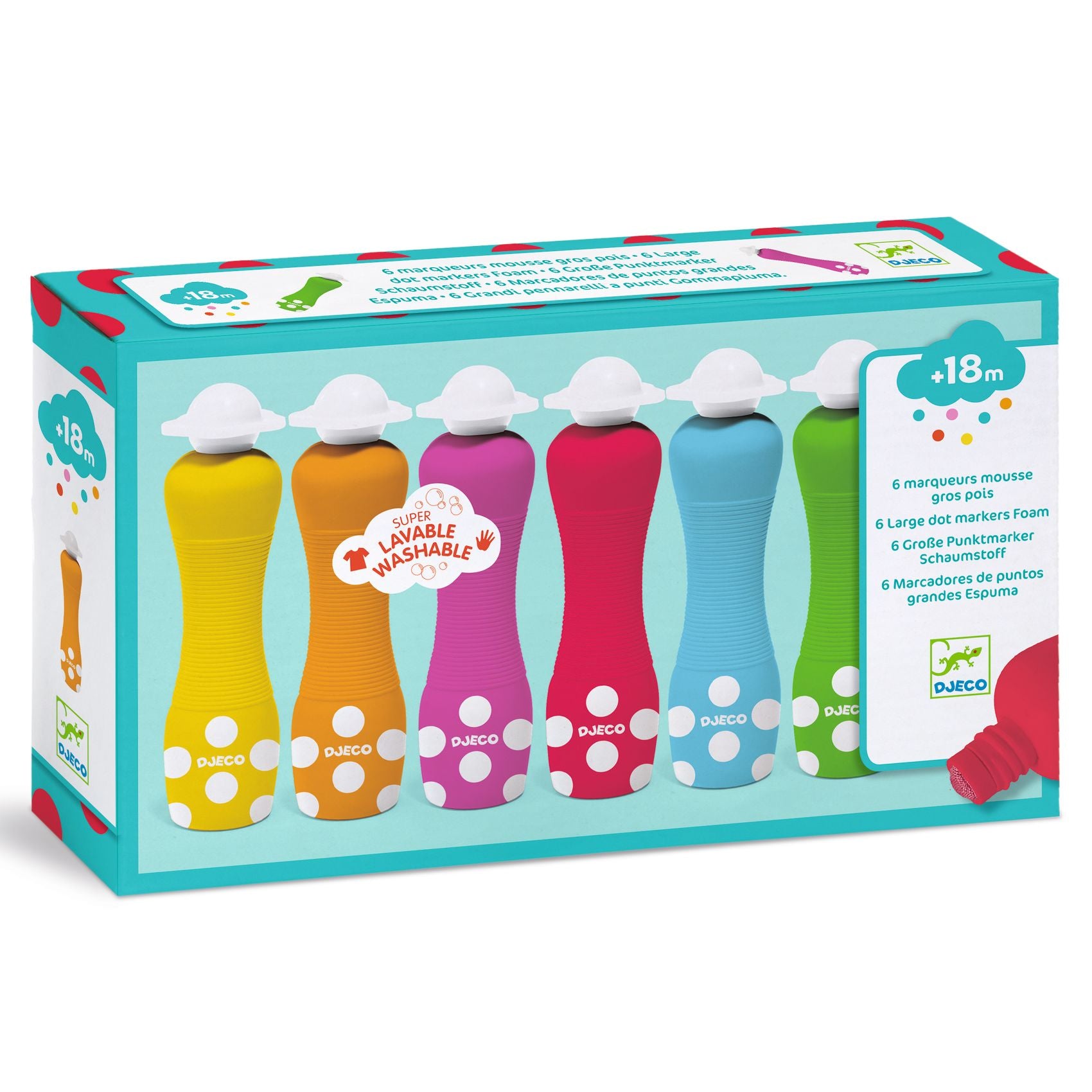 Tempere Con Punta In Gommapiuma