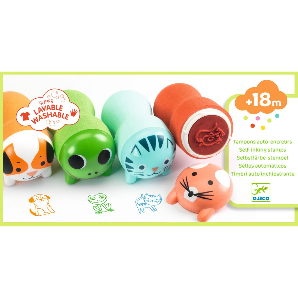 Set Timbri - Animali Del Giardino