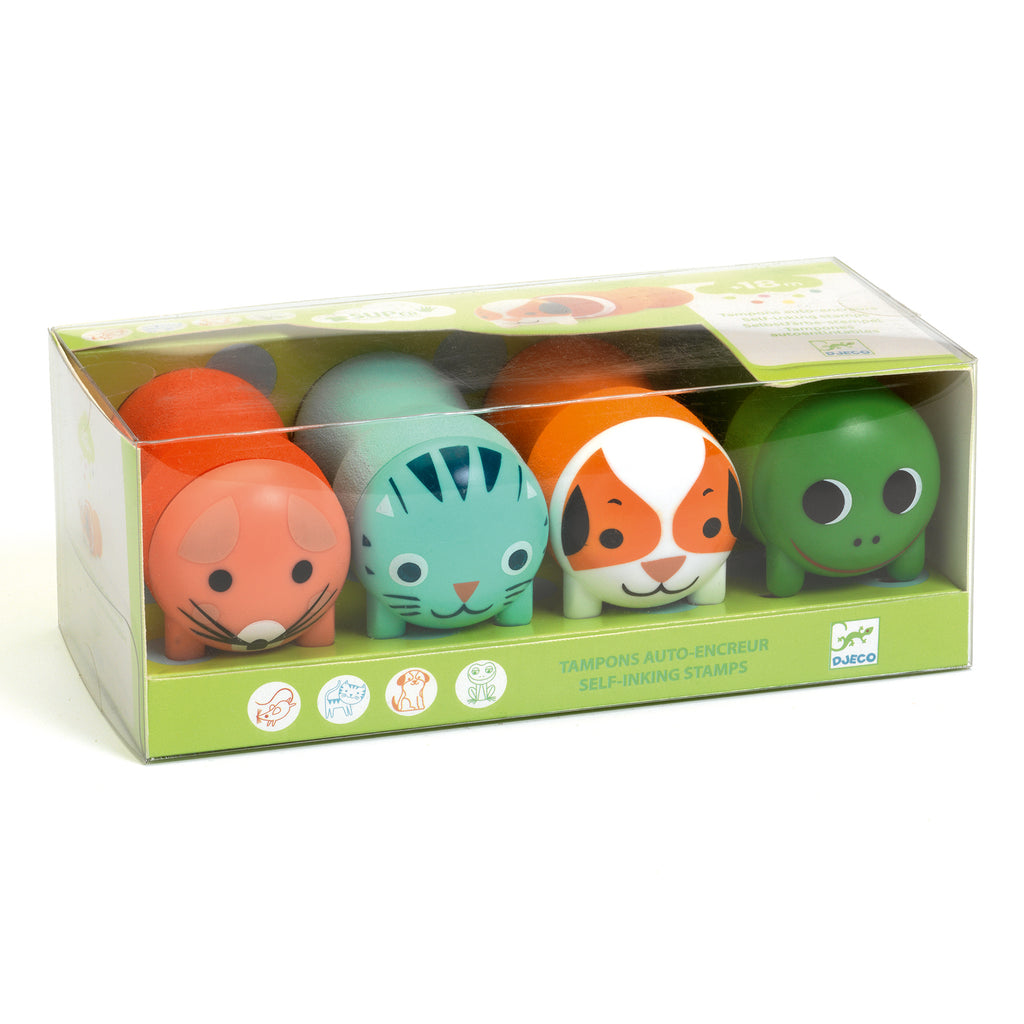 Set Timbri - Animali Del Giardino 