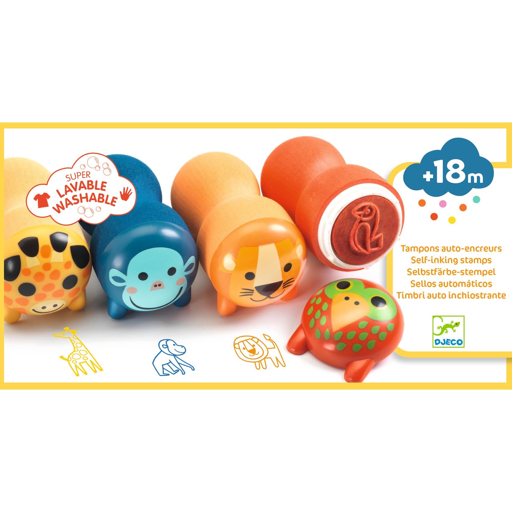 Set Timbri - Animali Della Savana