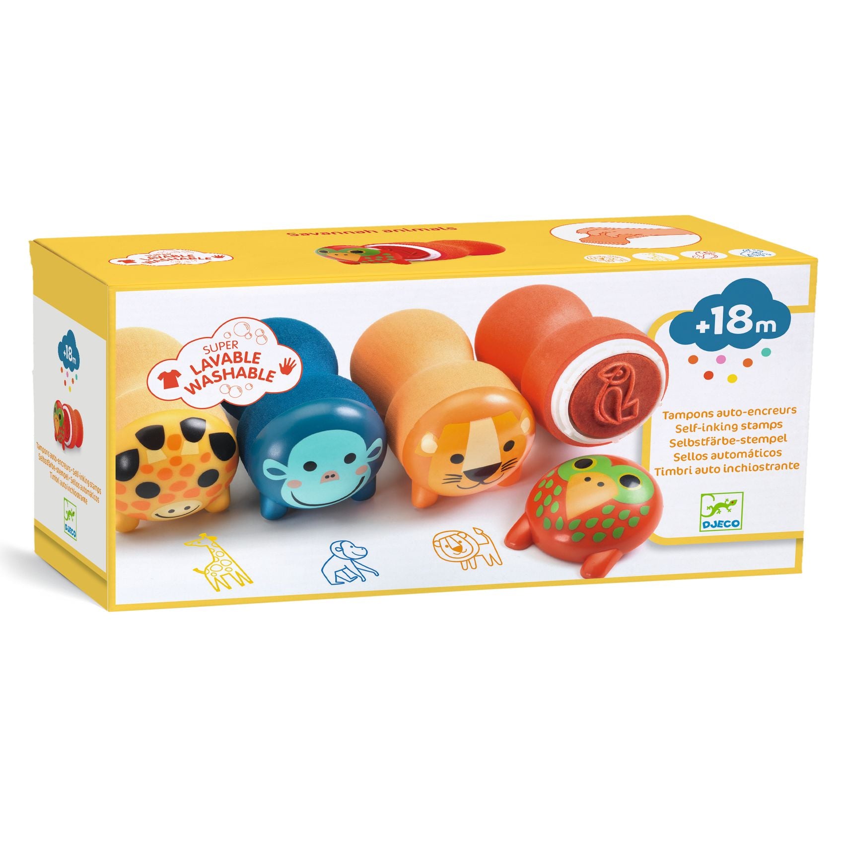 Set Timbri - Animali Della Savana