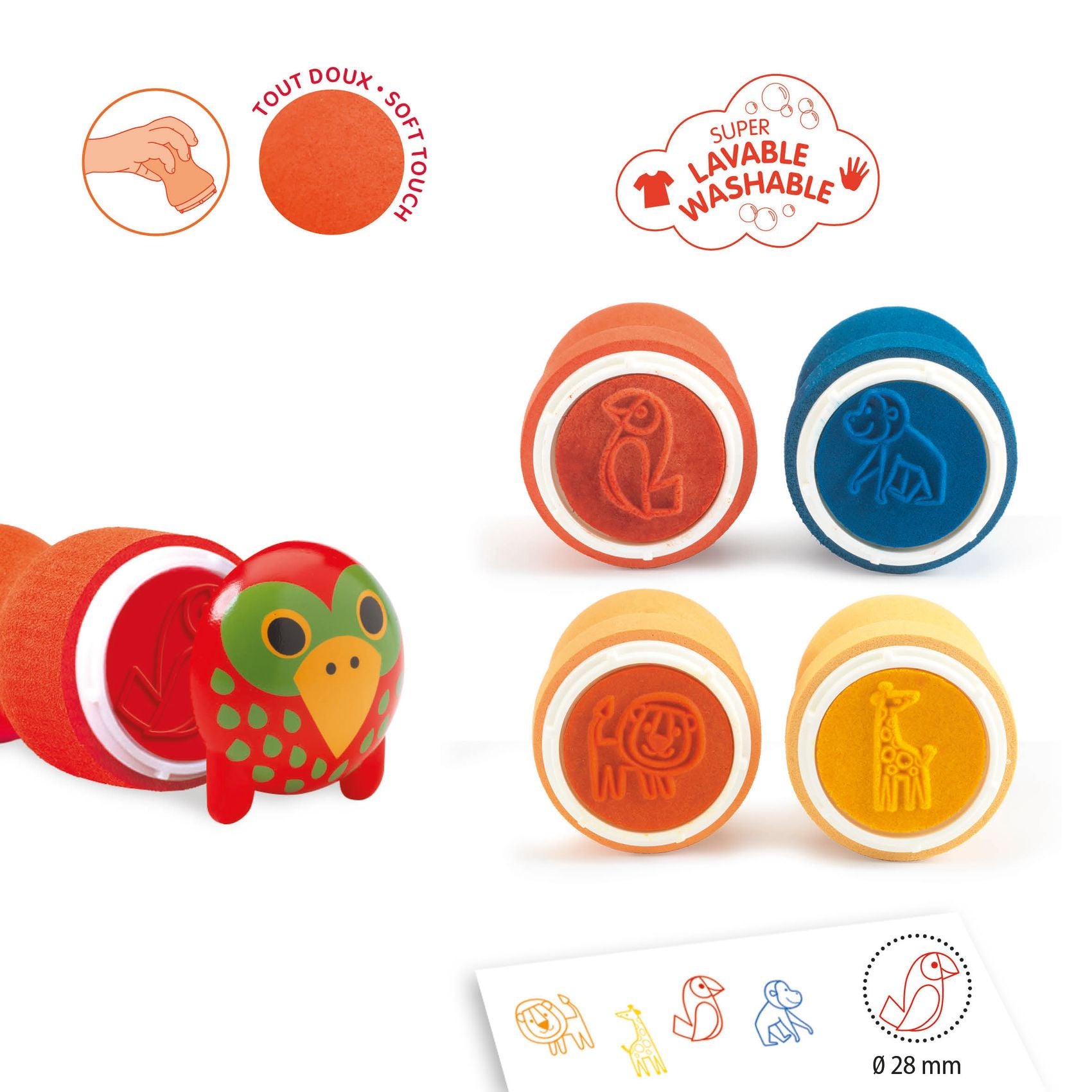 Set Timbri - Animali Della Savana