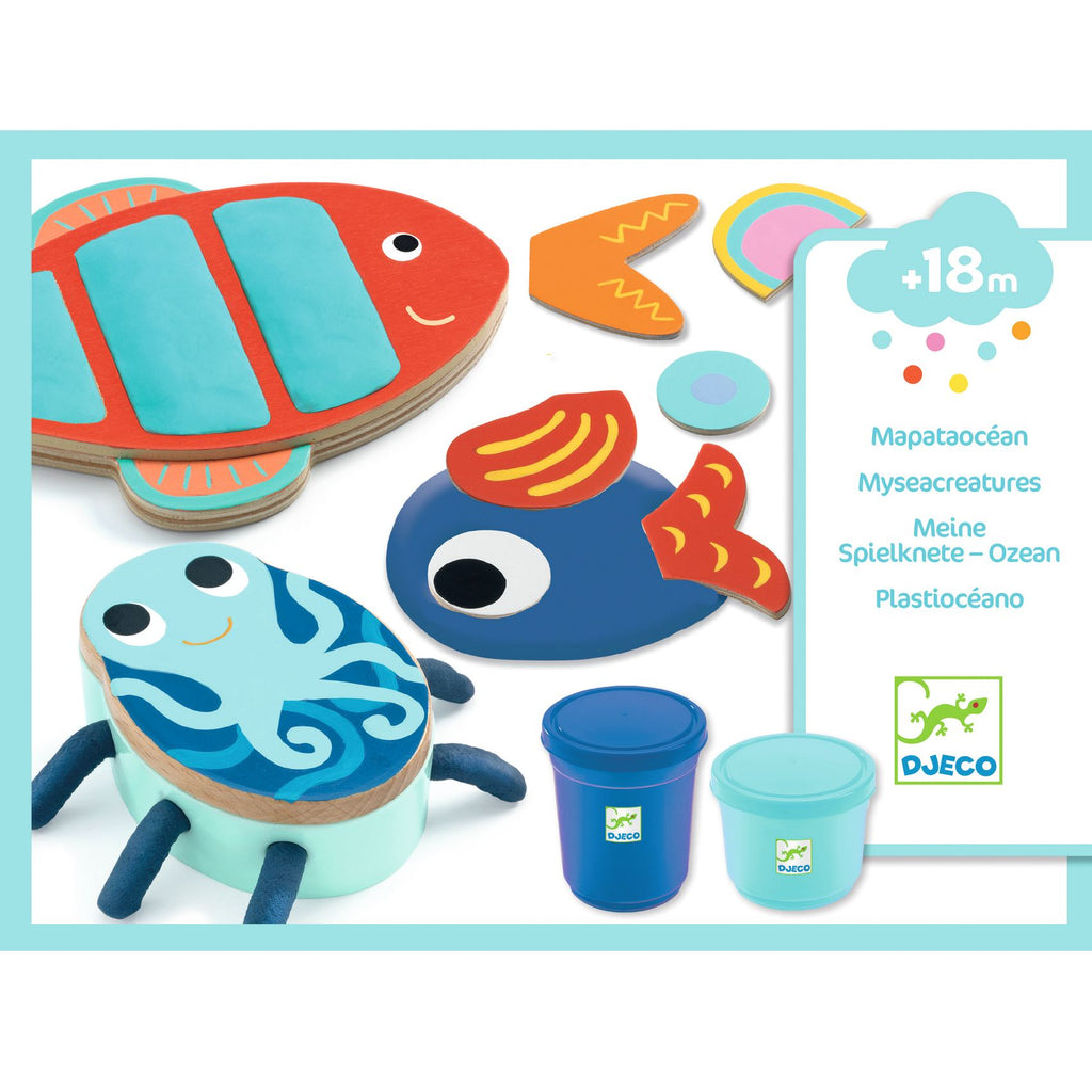 Kit Creativo Con Pasta Da Modellare - Mapatocean