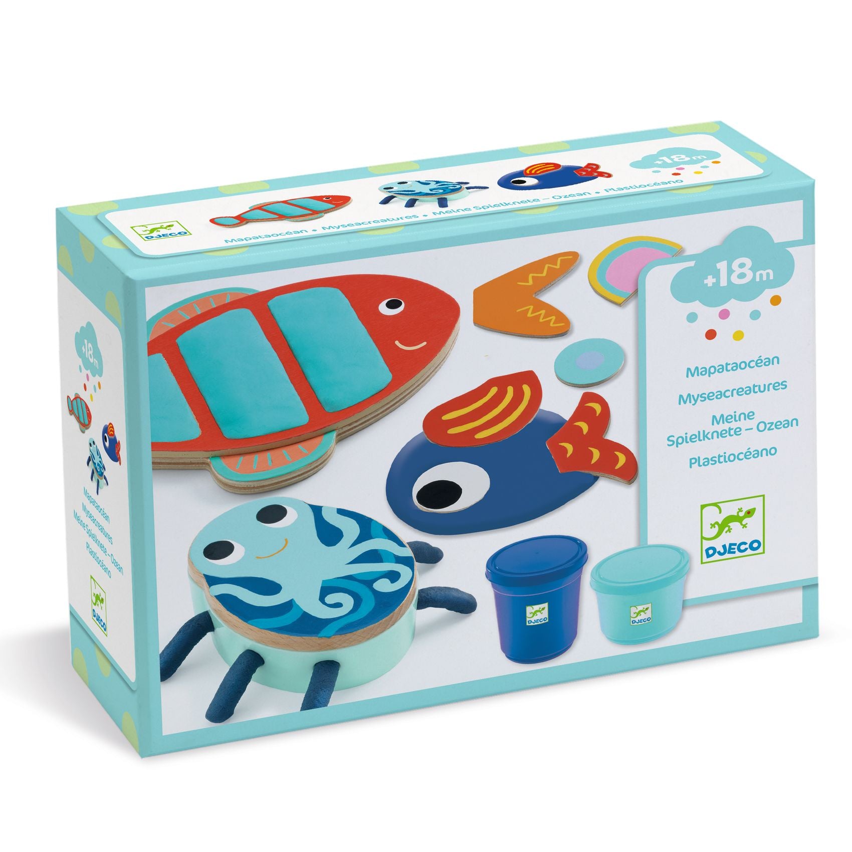 Kit Creativo Con Pasta Da Modellare - Mapatocean