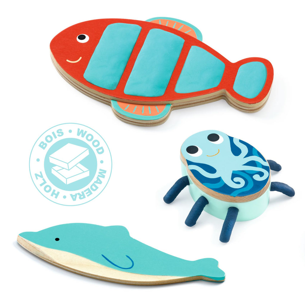 Kit Creativo Con Pasta Da Modellare - Mapatocean