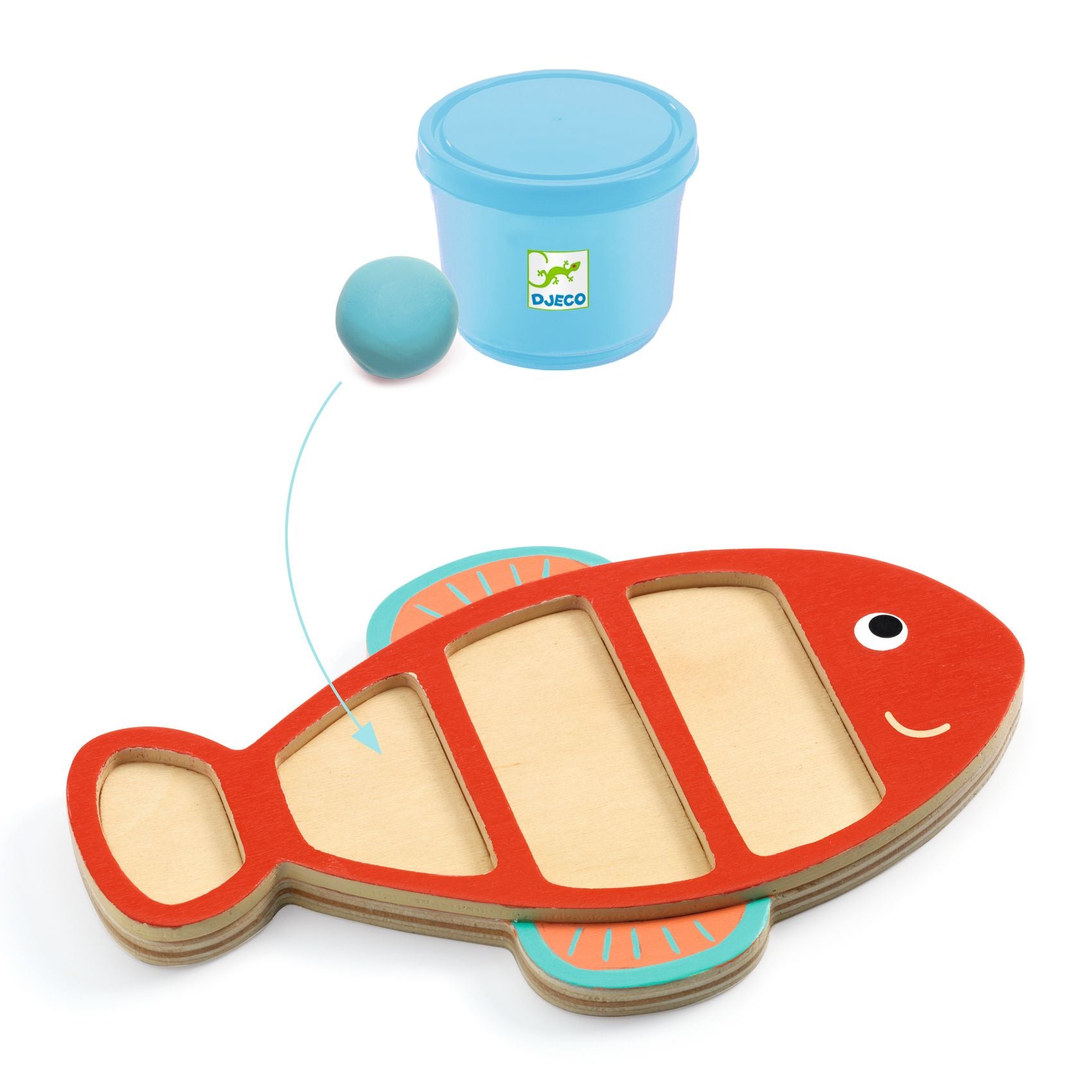 Kit Creativo Con Pasta Da Modellare - Mapatocean