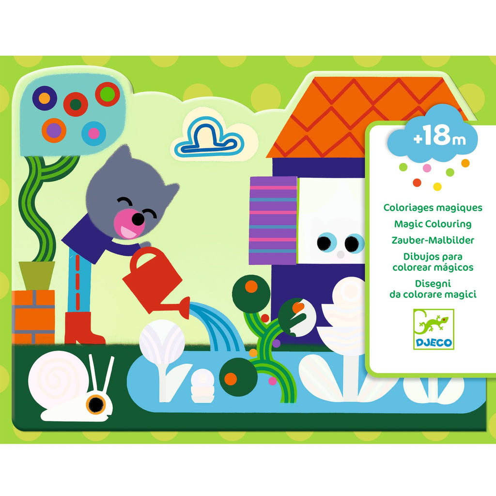 Cards Da Colorare Con Penna Ad Acqua - Il Giardino