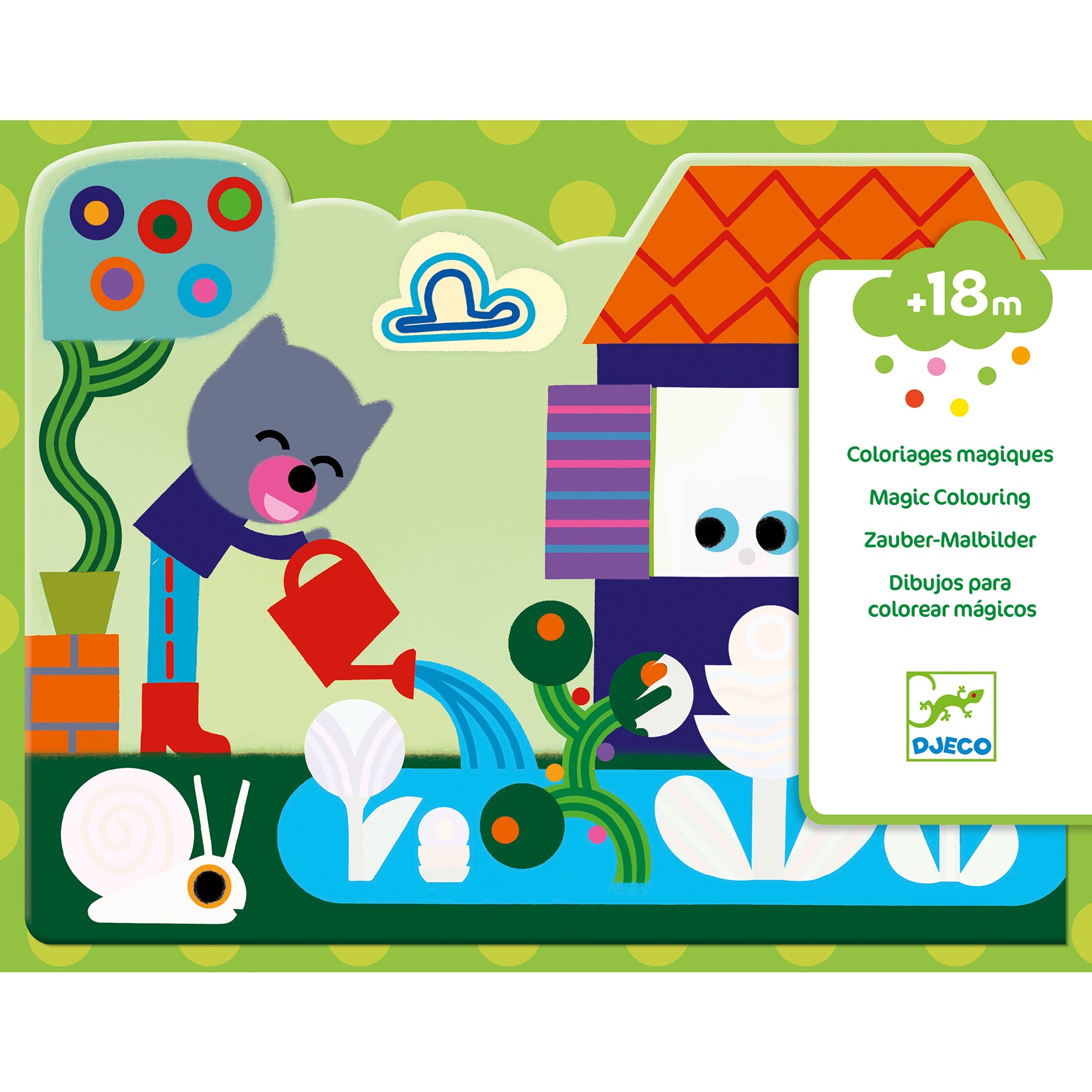 Cards Da Colorare Con Penna Ad Acqua - Il Giardino
