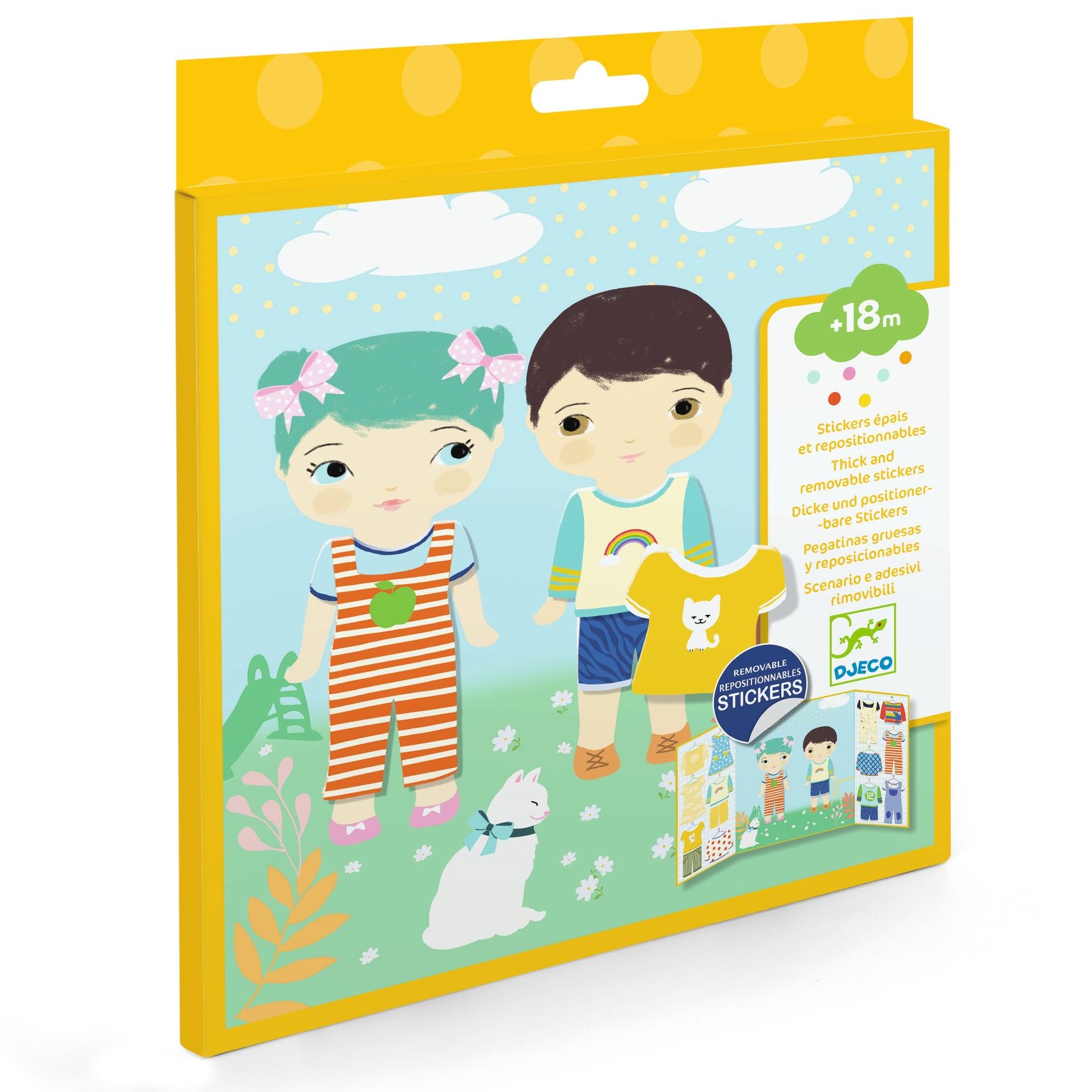 Stickers Attacca e Stacca - Vestiti