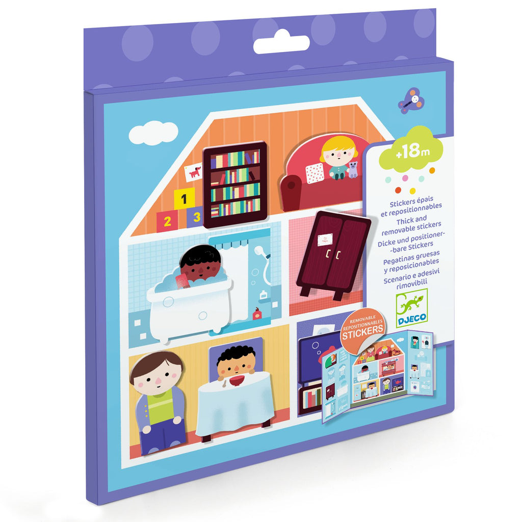 Stickers Attacca e Stacca - Casa