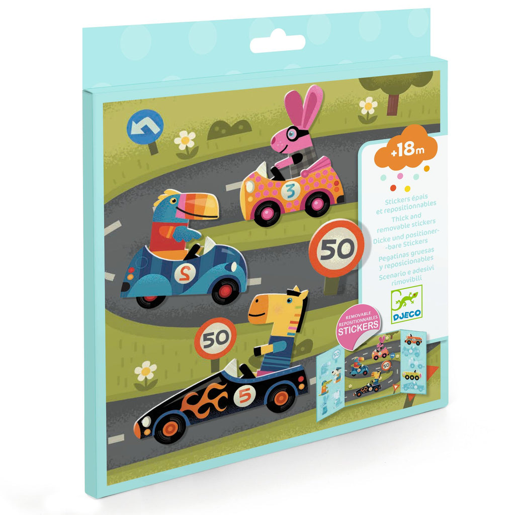 Stickers Attacca e Stacca - Automobili