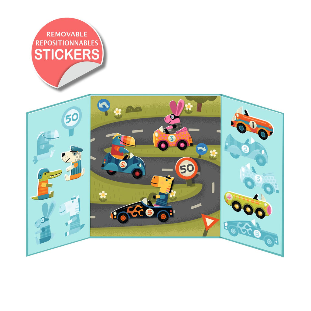Stickers Attacca e Stacca - Automobili
