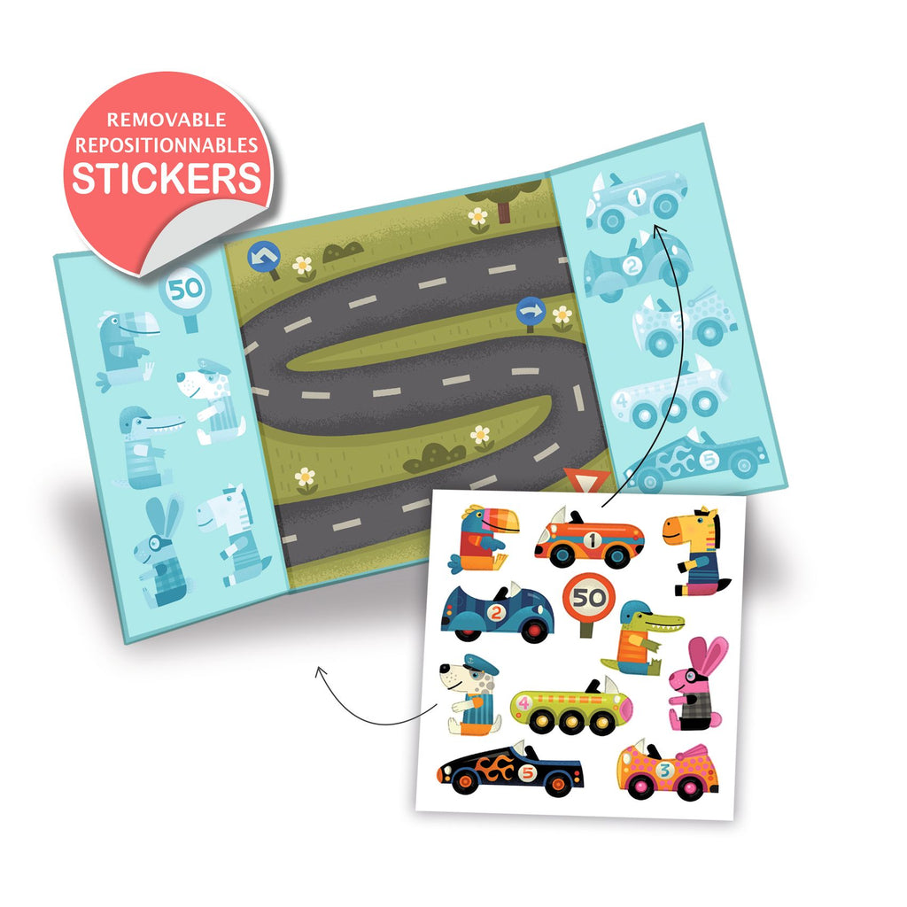 Stickers Attacca e Stacca - Automobili
