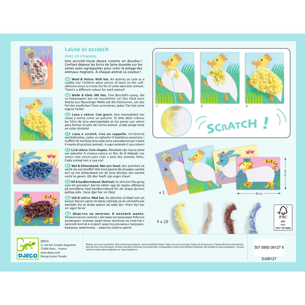 Kit Creativo - Lana e Velcro