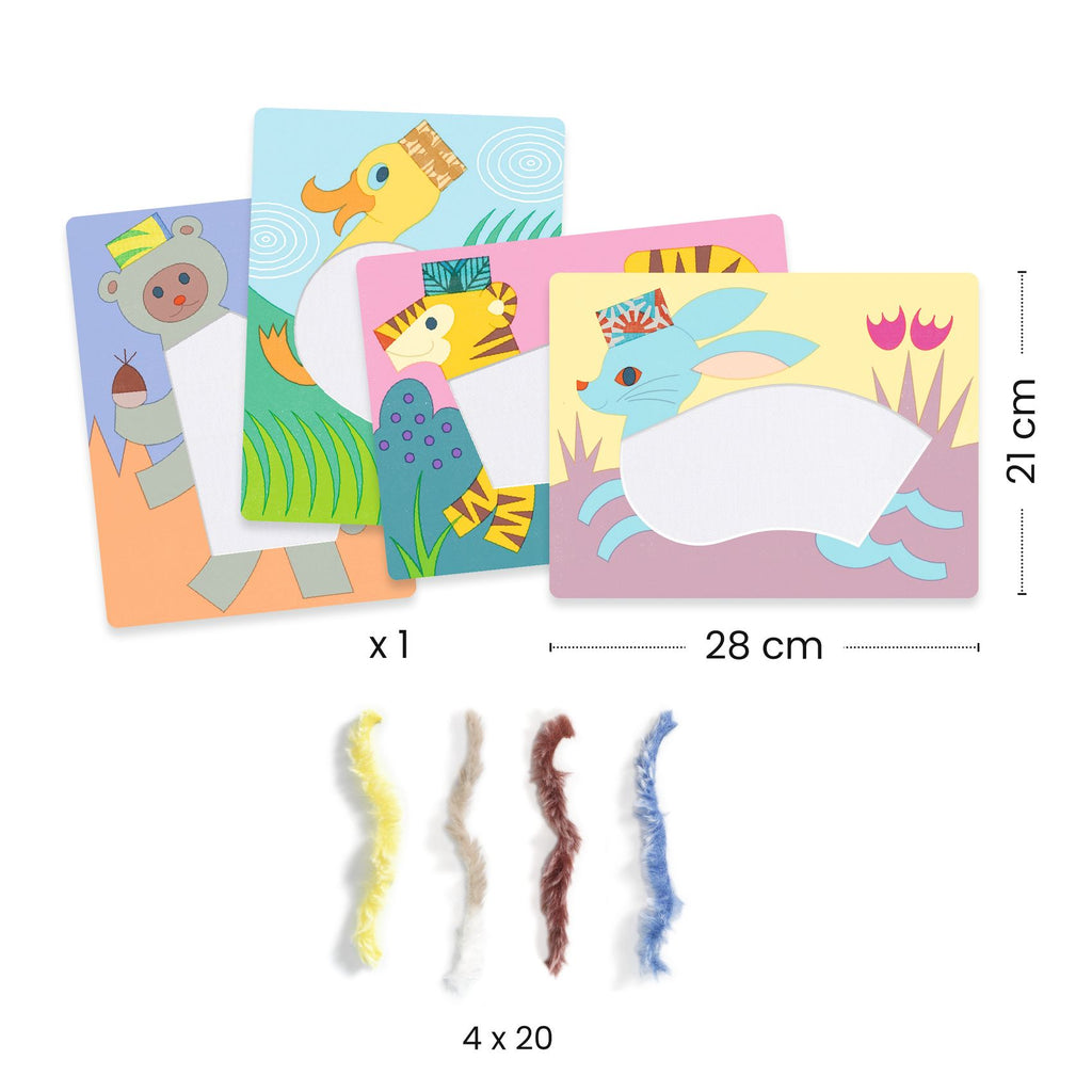 Kit Creativo - Lana e Velcro