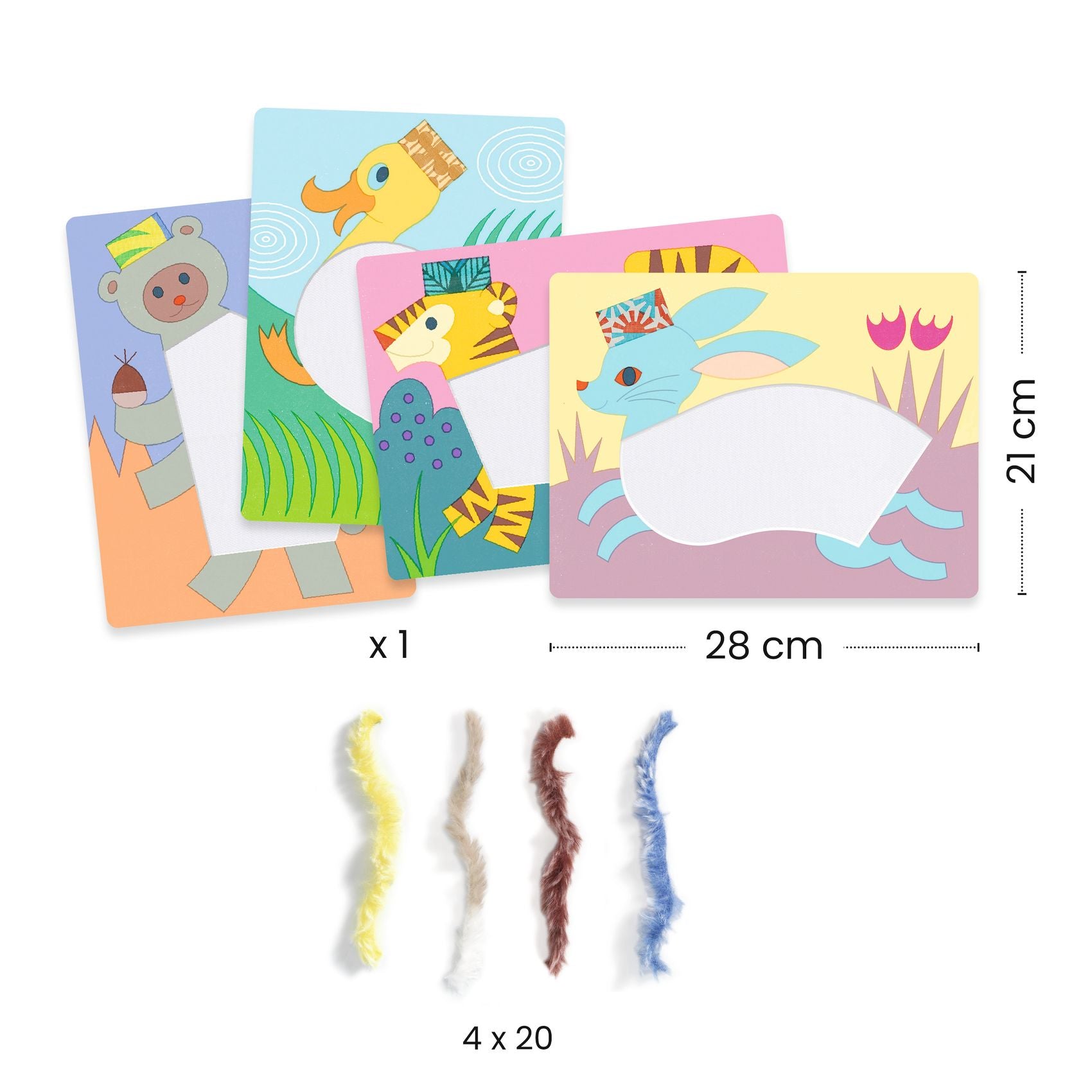 Kit Creativo - Lana e Velcro