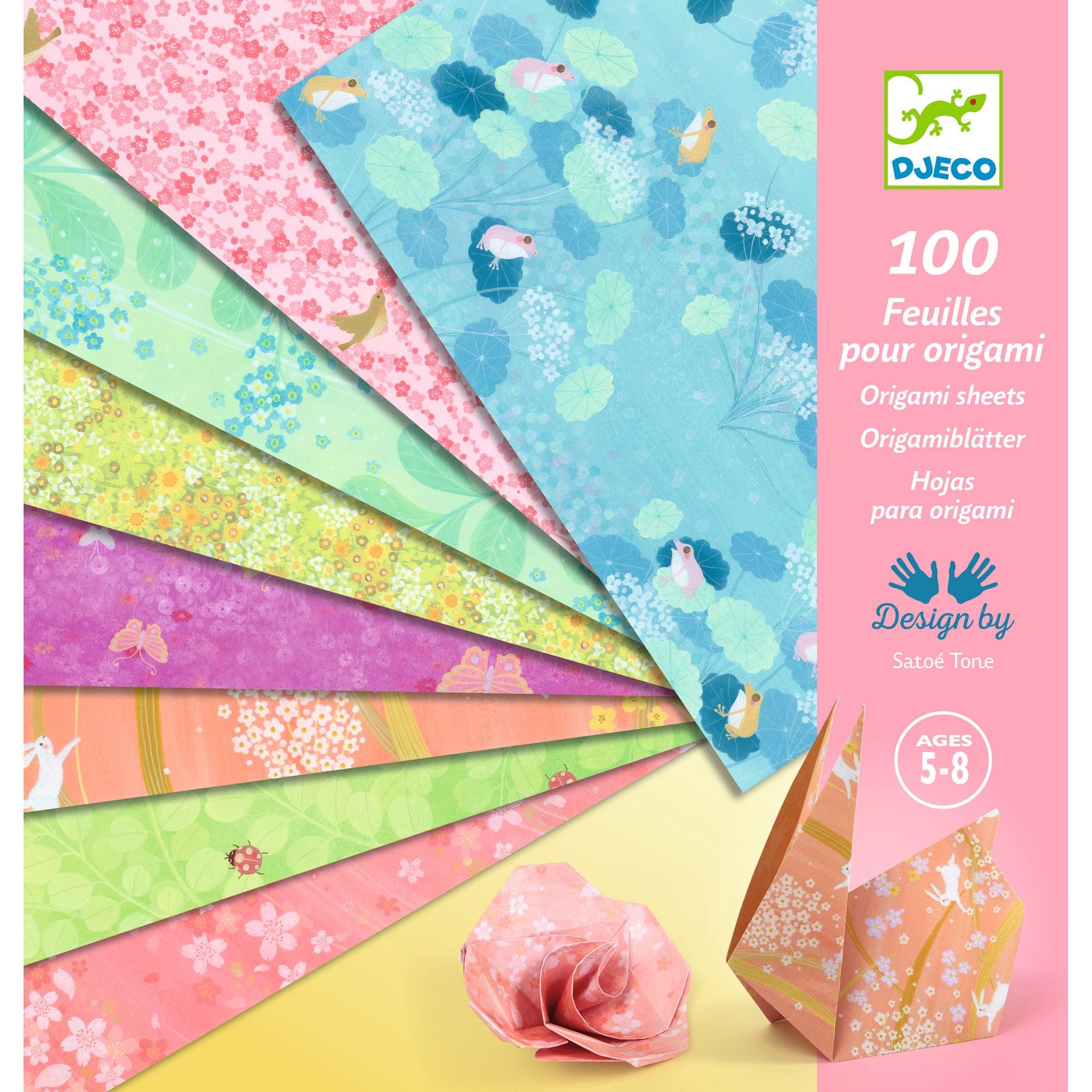 Set 100 Fogli Per Origami - Haru
