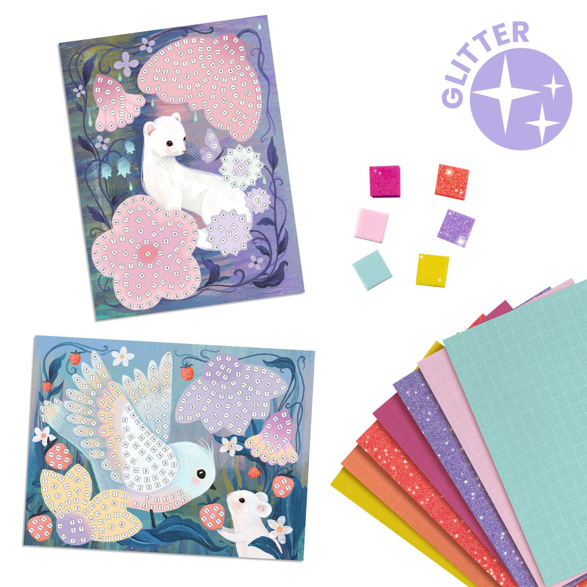 Kit Mosaico Adesivo - Sottobosco - Djeco - immagine 3