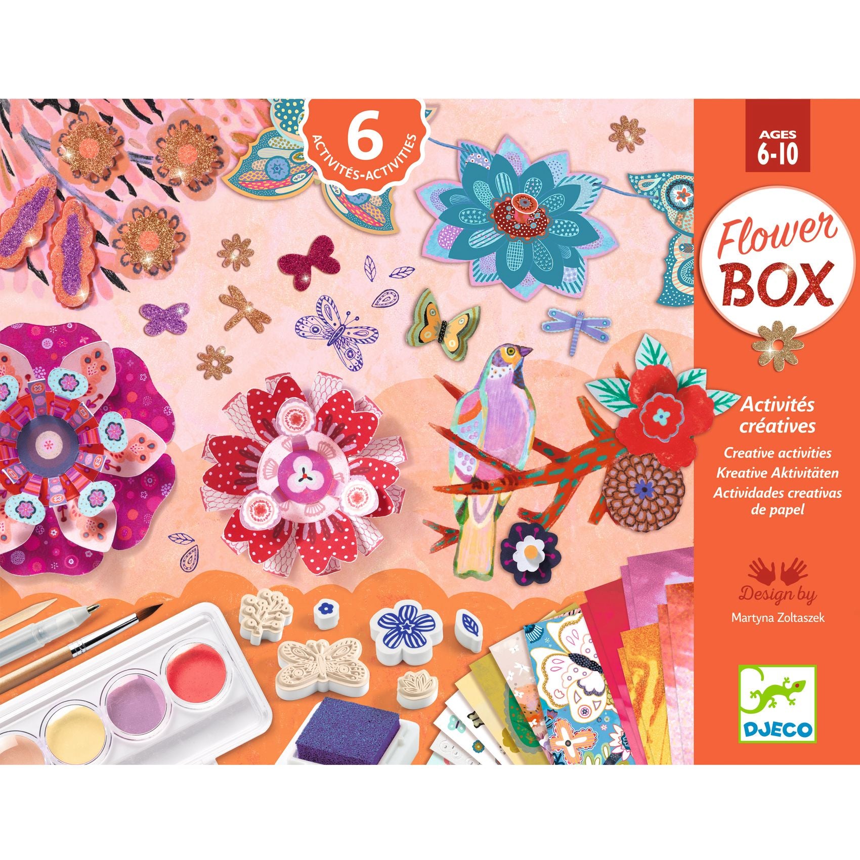 Box 6 Attività - Fluffy - Fiori