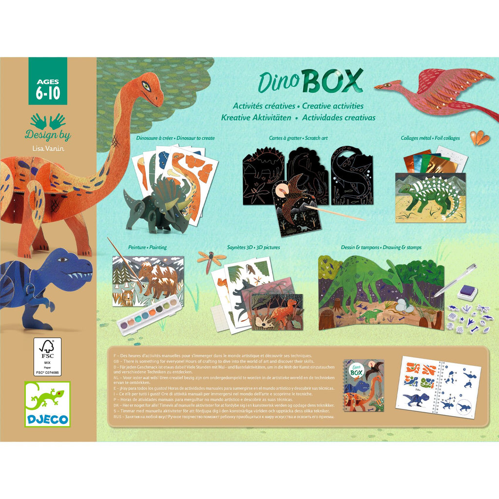 Box 6 Attività - Dinosauri