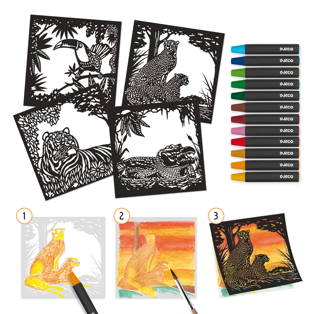 Kit Creativo Controluce - Savana