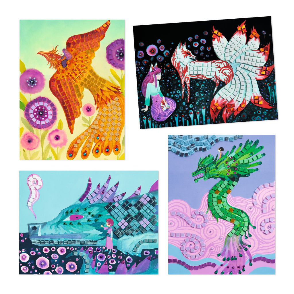 Kit Mosaico Adesivo - Creature Leggendarie