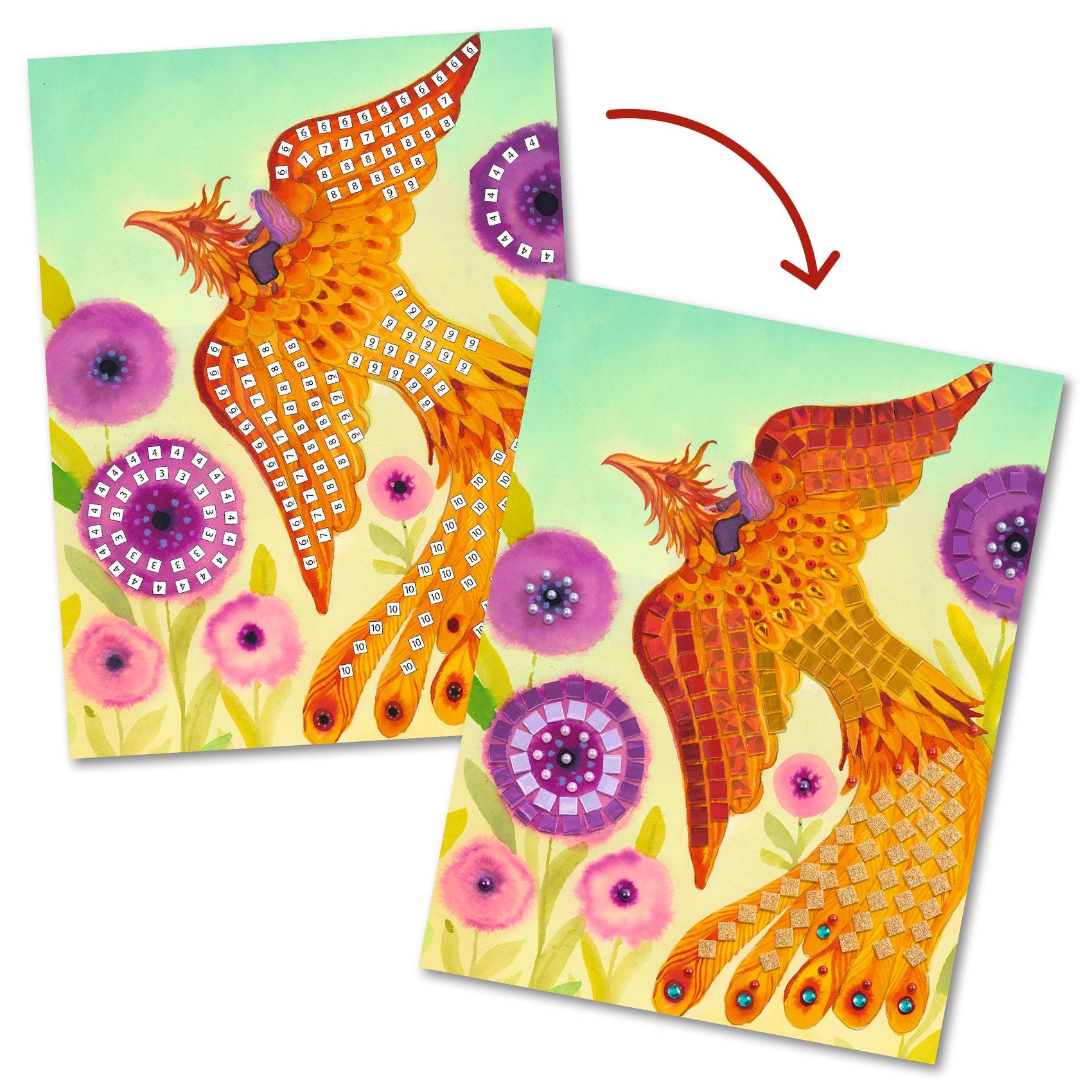 Kit Mosaico Adesivo - Creature Leggendarie