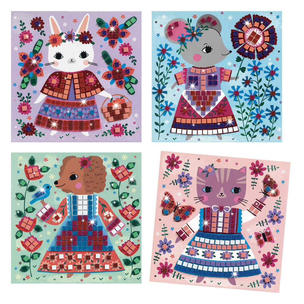 Kit Mosaico Adesivo - Animali Domestici