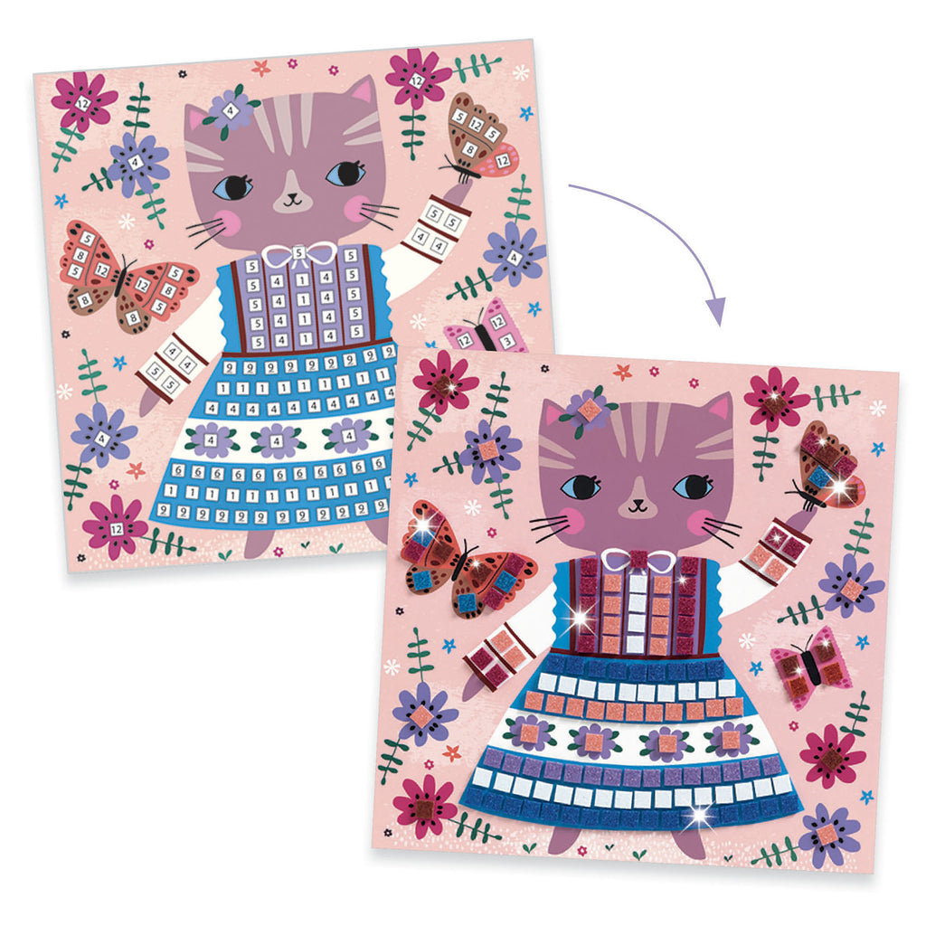 Kit Mosaico Adesivo - Animali Domestici