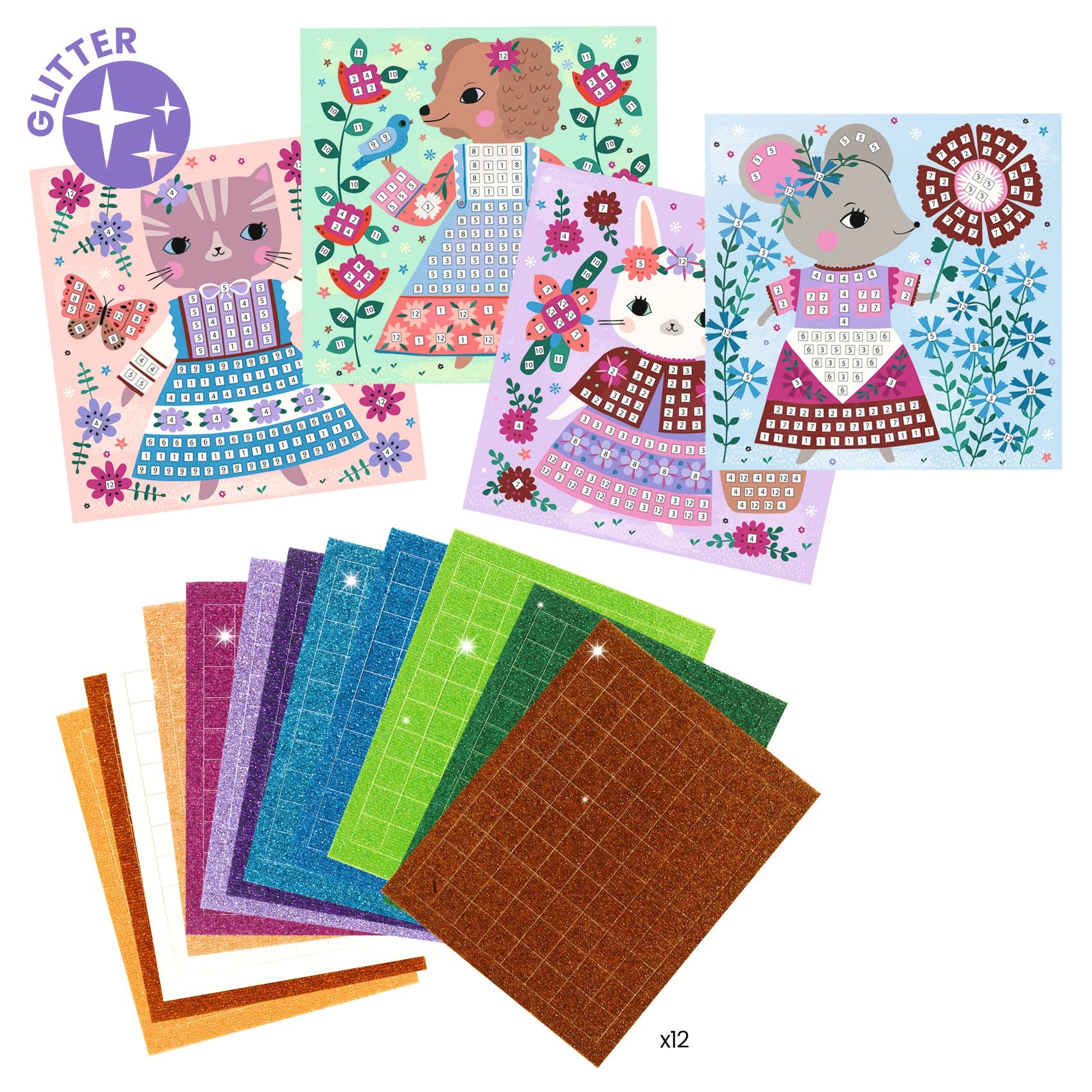 Kit Mosaico Adesivo - Animali Domestici