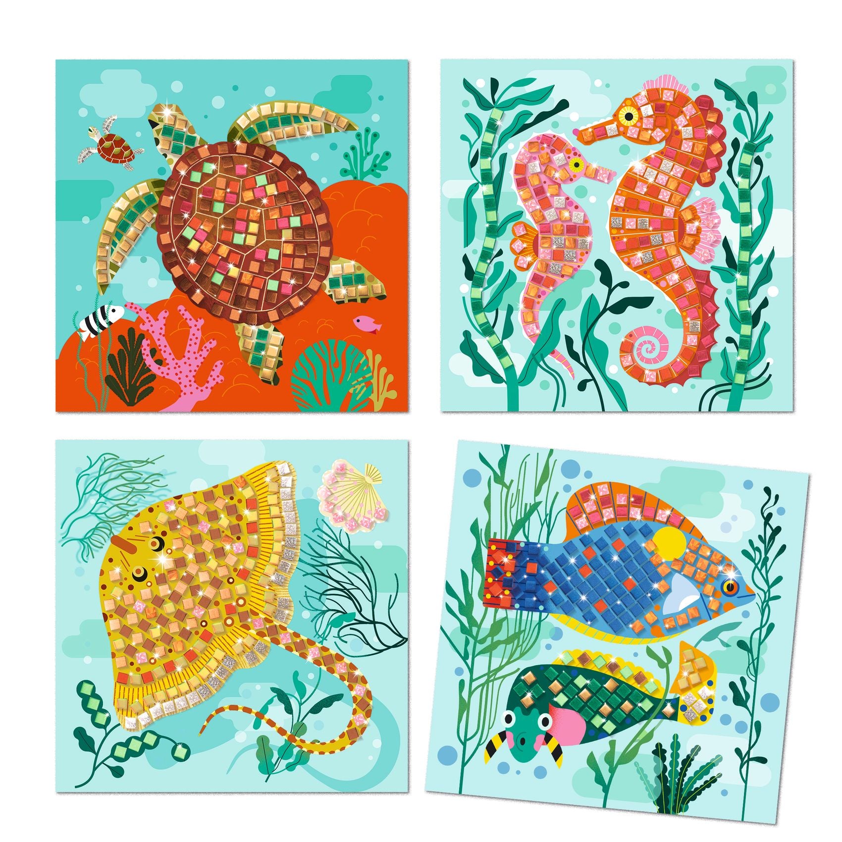Kit Mosaico Adesivo - Caraibico