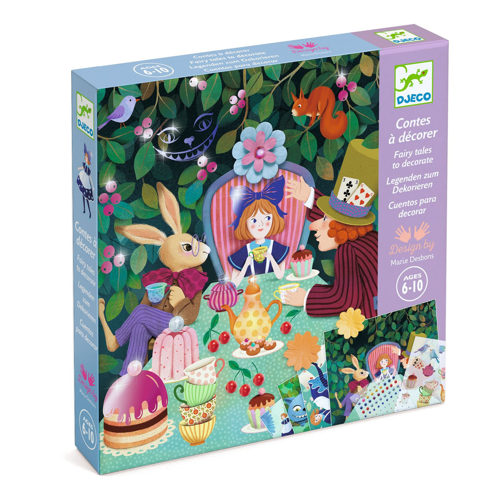 Kit Creativo - Nel Paese Delle Meraviglie - Djeco